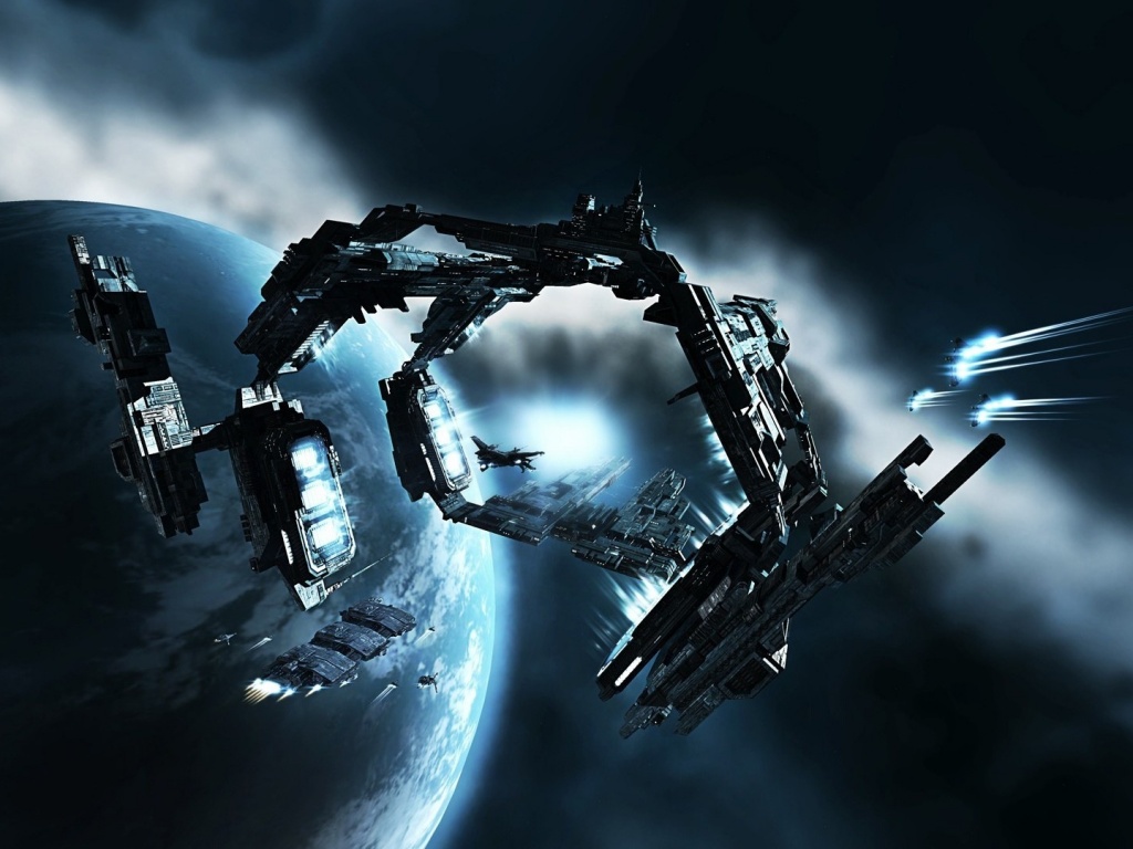 Космический корабль обои