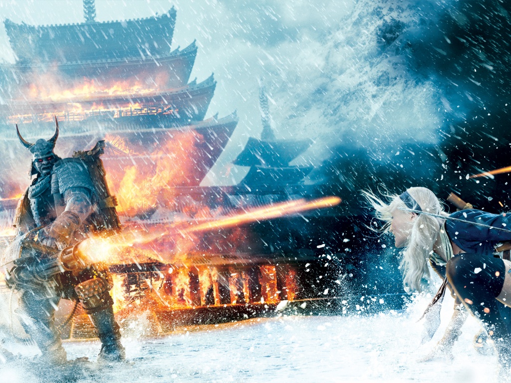 Куколка против самурая обои