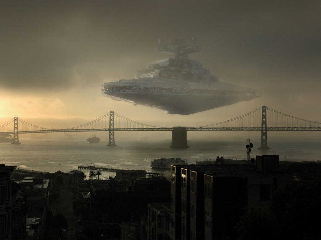 Инопланетяне прилетели обои