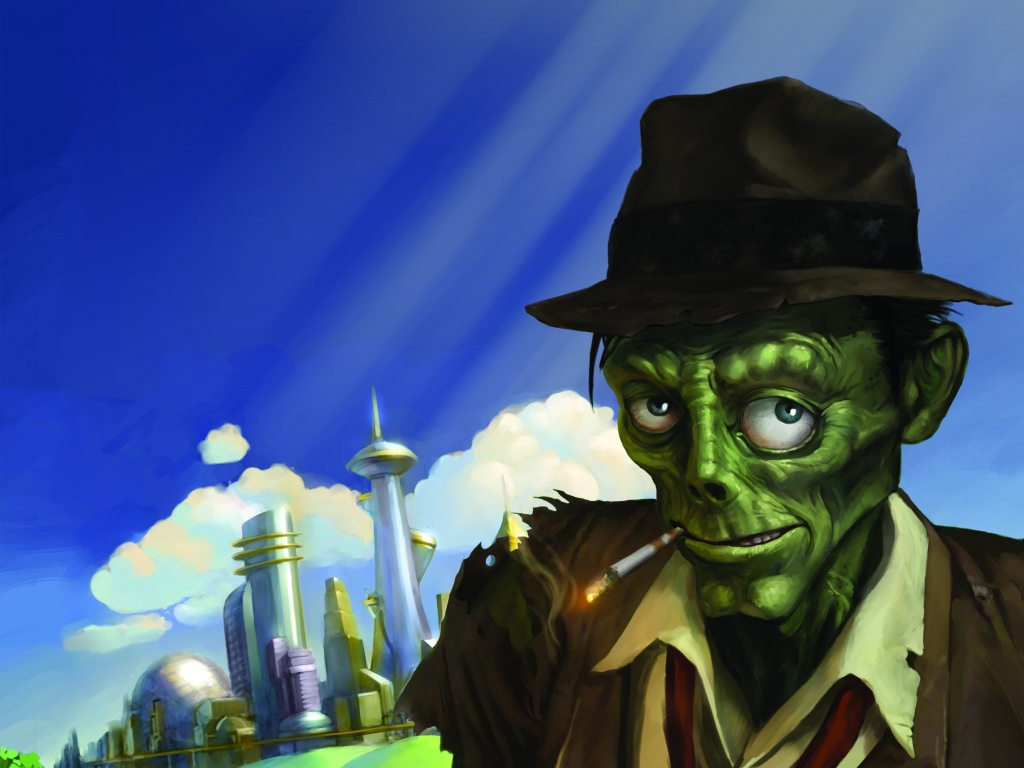 Stubbs the zombie обои