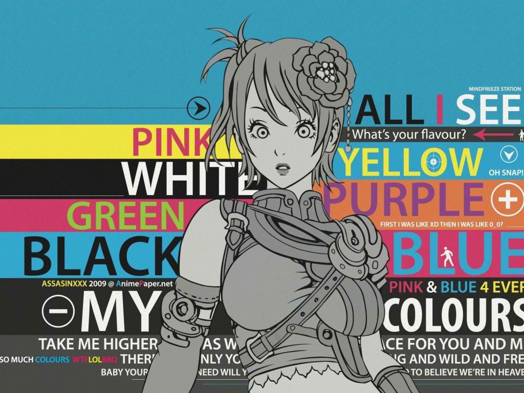 Раскрась её обои