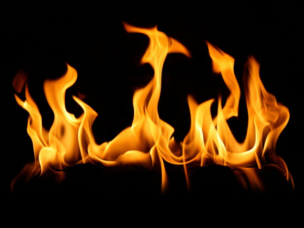 Огонь обои