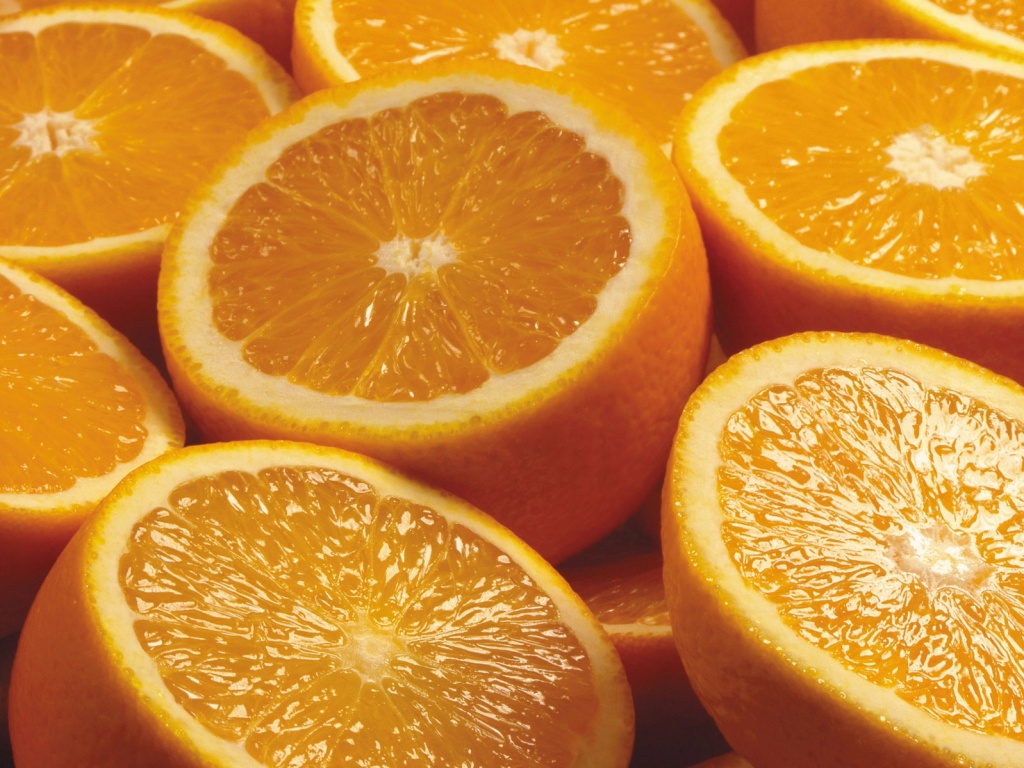 Апельсины обои