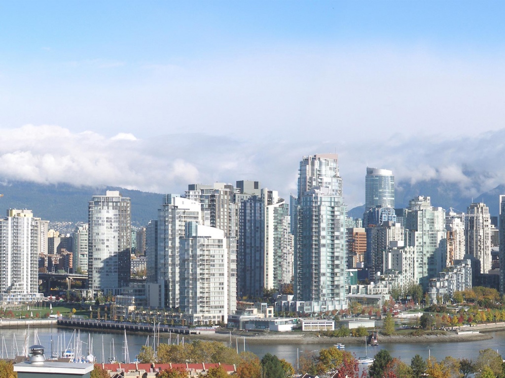 Панорама города обои