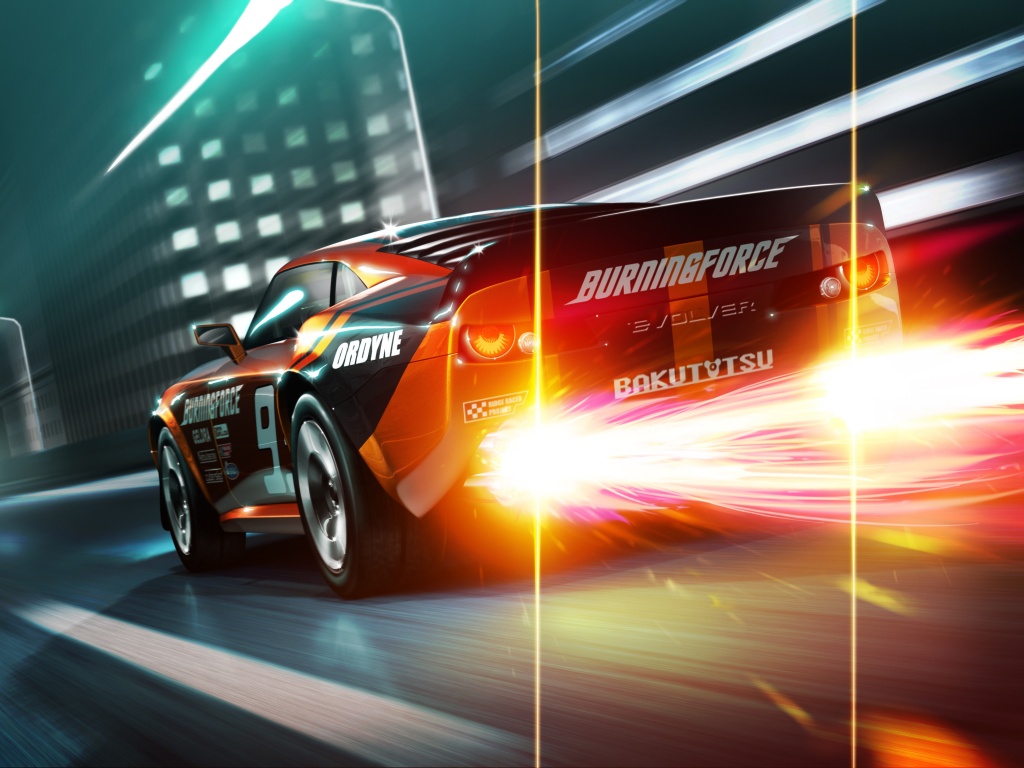 Ночное нитро обои