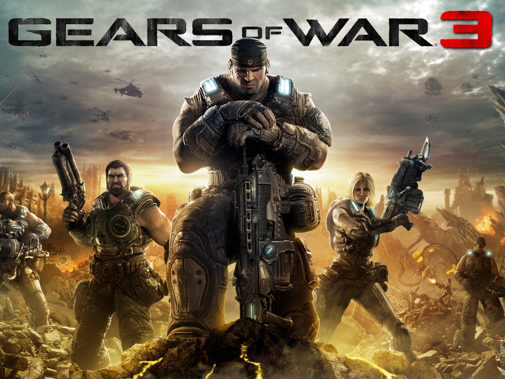 Gears of War 3 обои