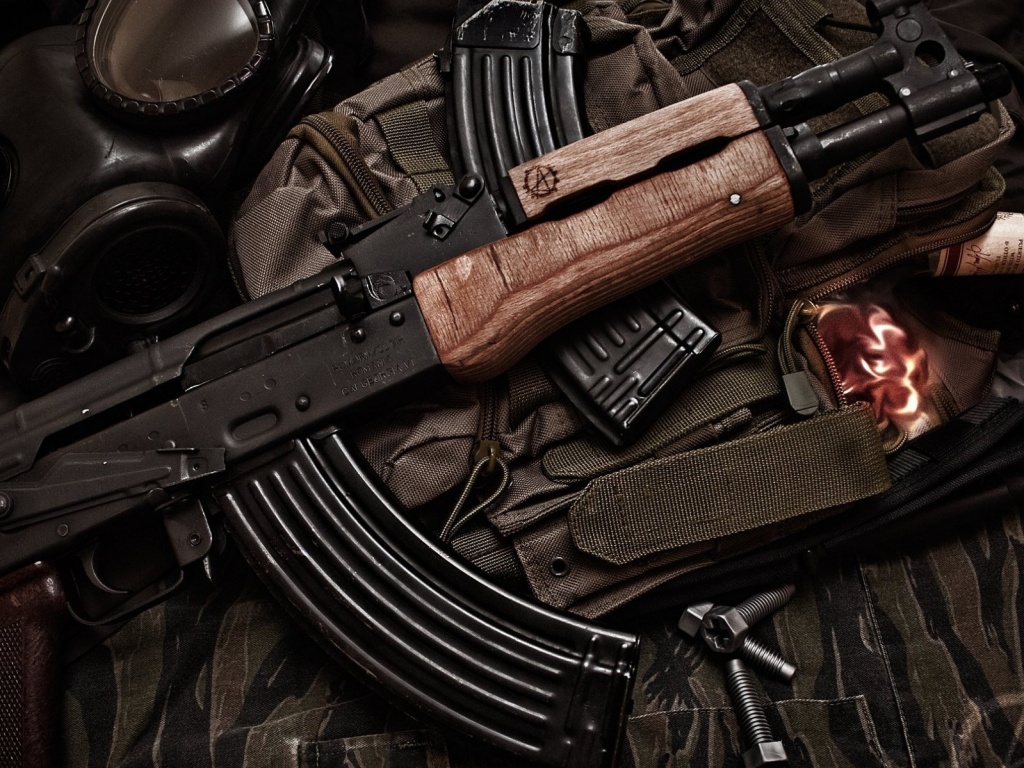 Автомат АК-47 обои