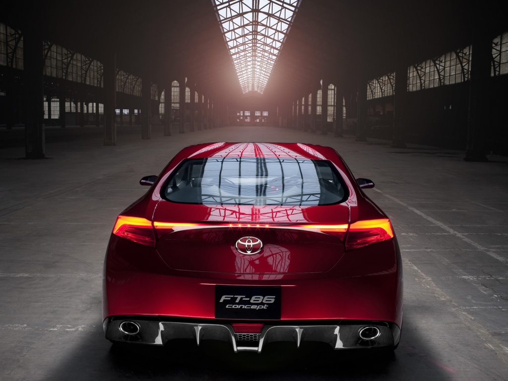 Концепт спортивной тойоты обои