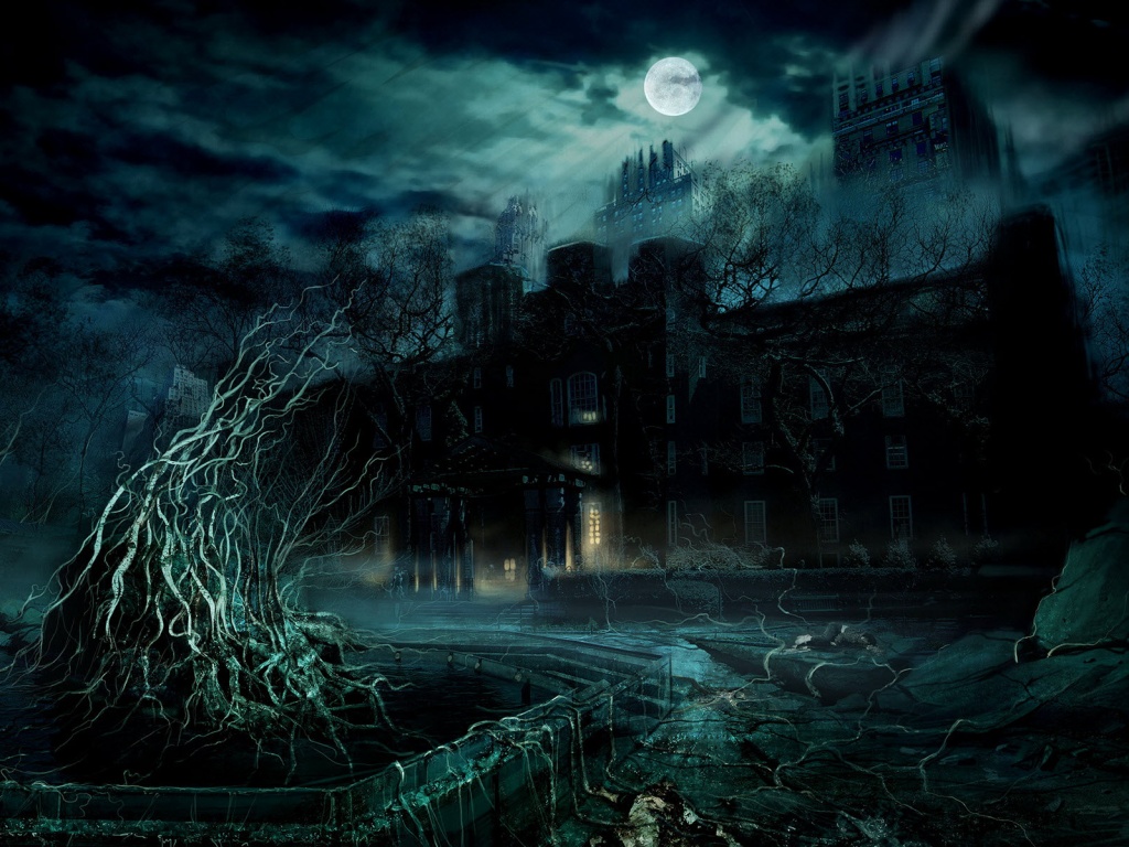 Страшный дом обои
