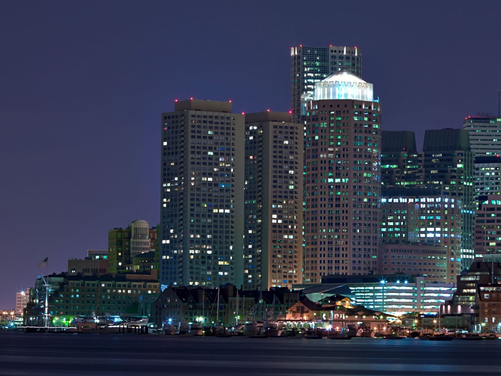 Панорама города обои