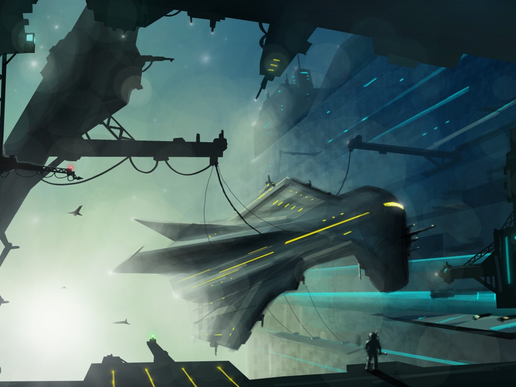 Космопорт обои