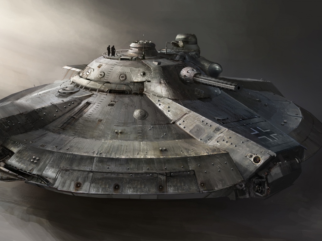 Летающая тарелка. Разработка Рейха. обои