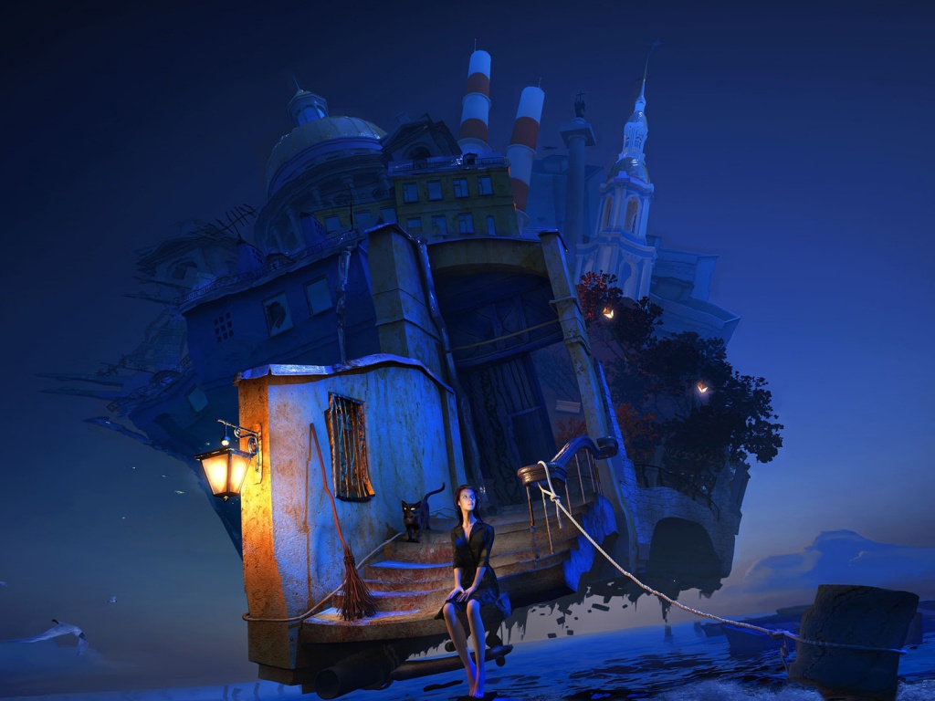 Мрачный Питер обои