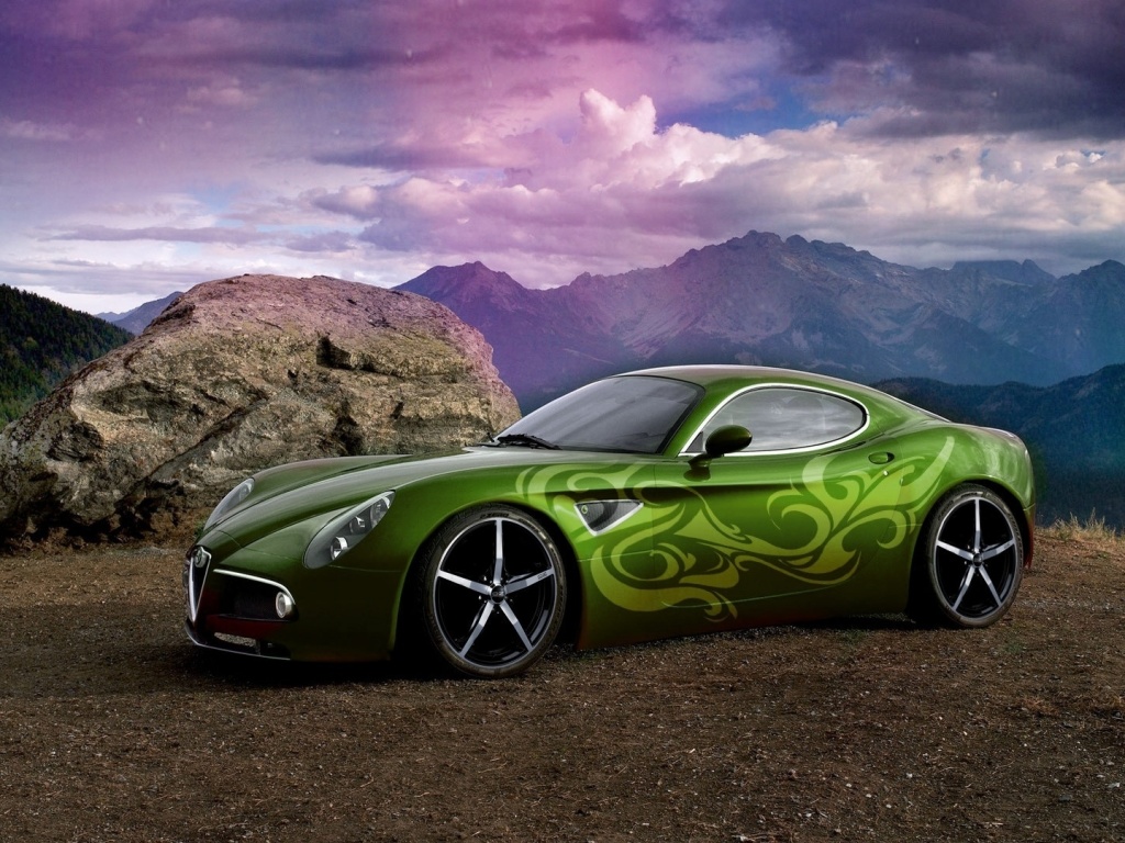 Альфа-ромео обои