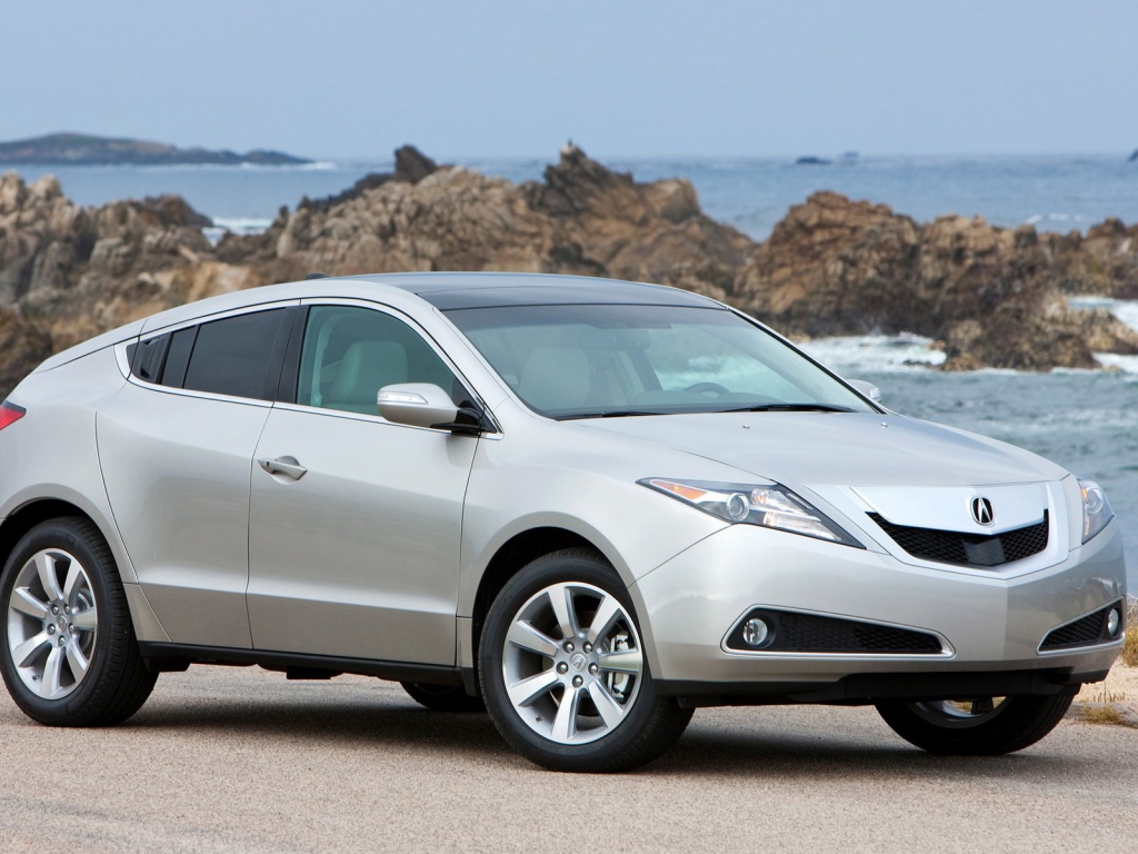 Acura на побережье обои