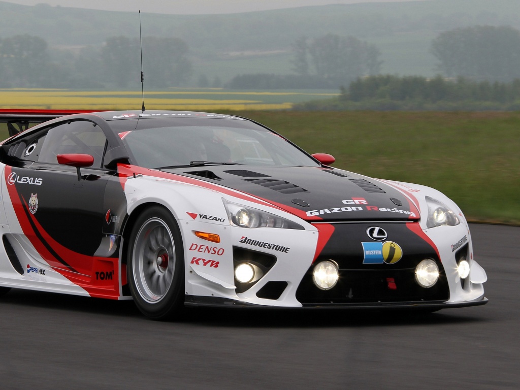 Гоночный Лексус обои