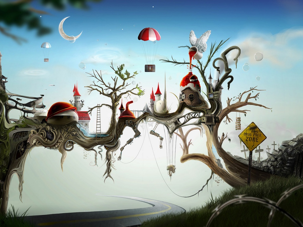 Свободная от наркотиков зона обои