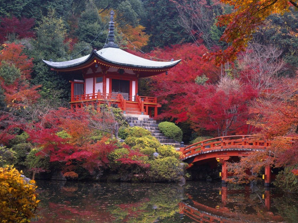 Дайго - посёлок в японии обои