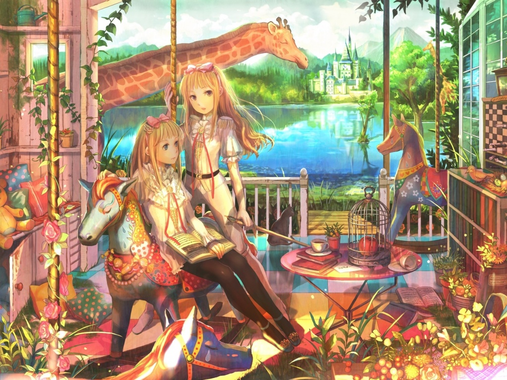 В стране фантазий обои