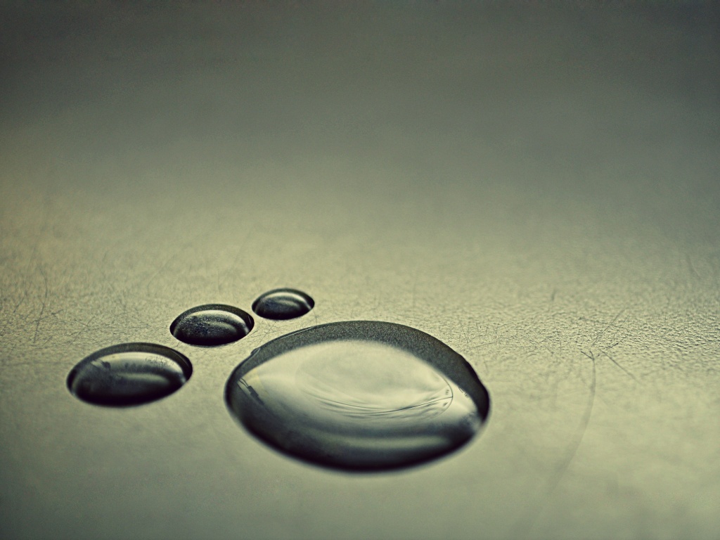 Капли воды обои