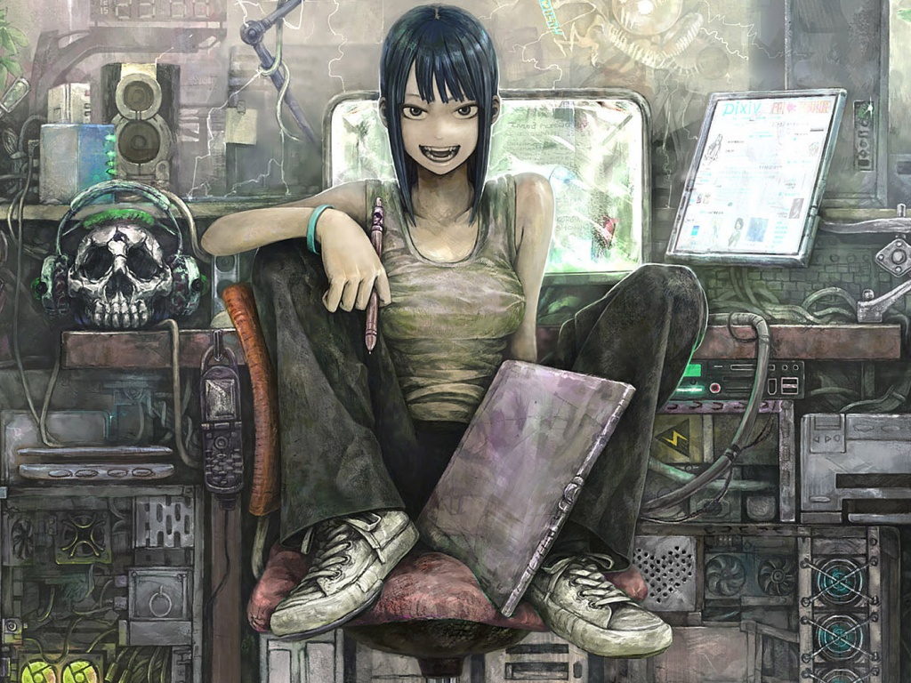 Это её территория обои