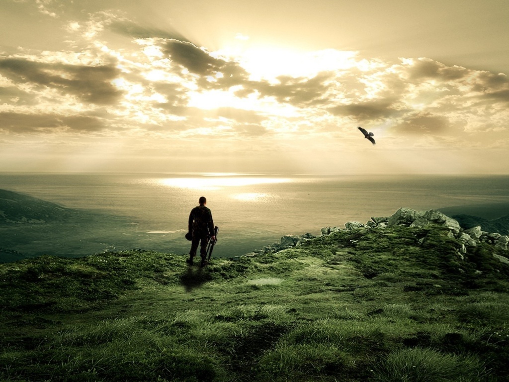 Солдат на краю света обои