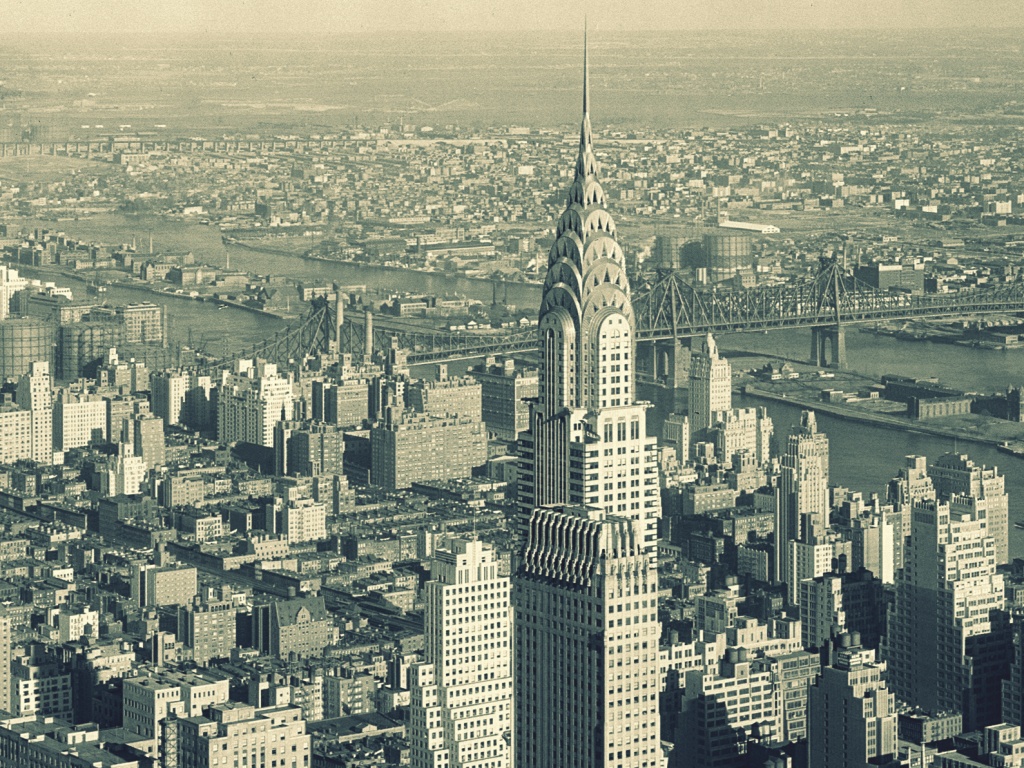 Панорама Нью-Йорка обои