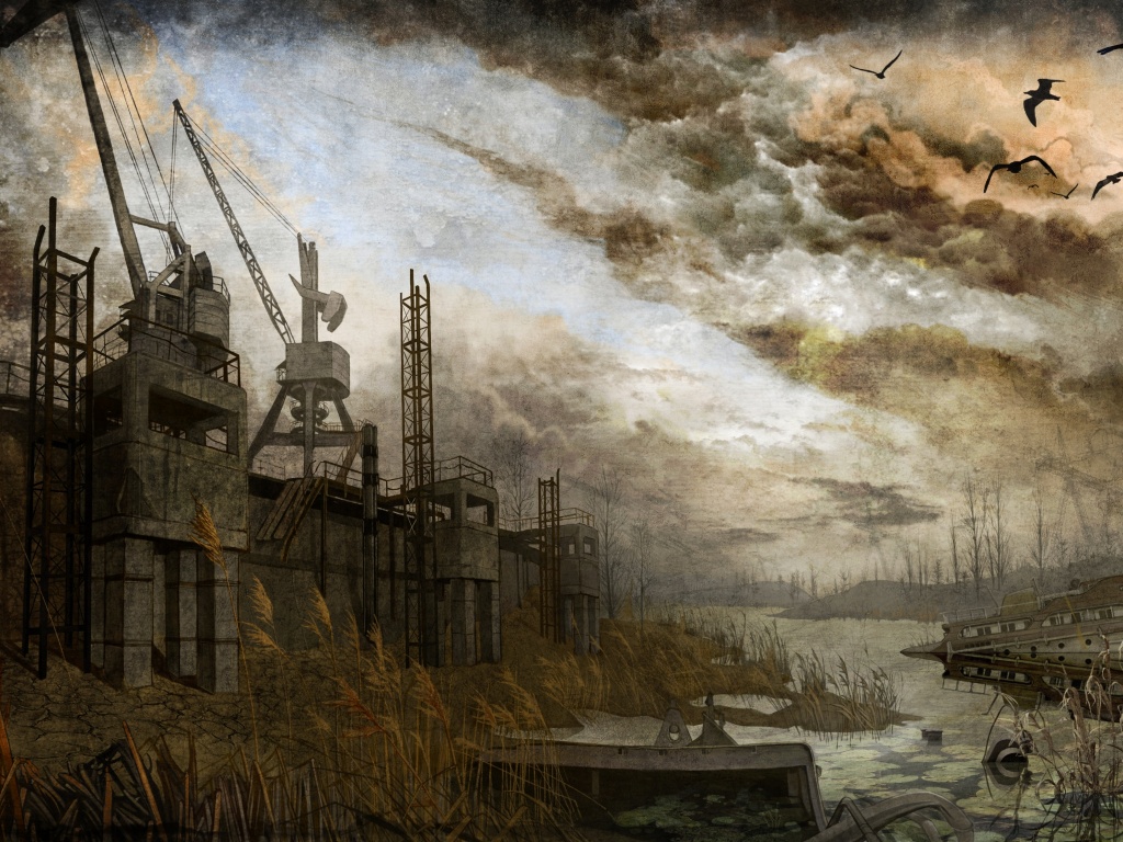 Панорама из Сталкера обои