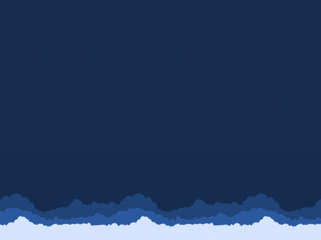 Над облаками в векторном стиле обои