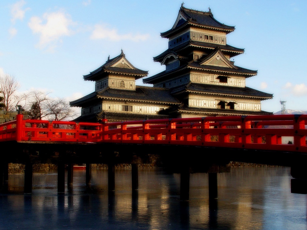 Дом на берегу обои