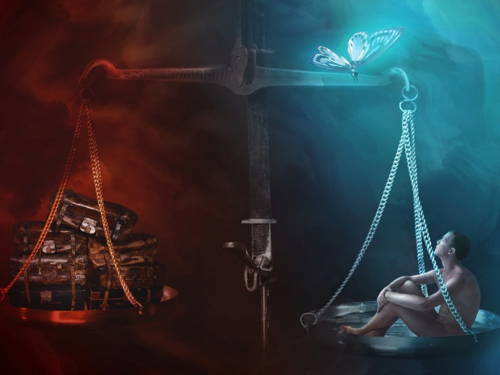 Вещи или душа обои