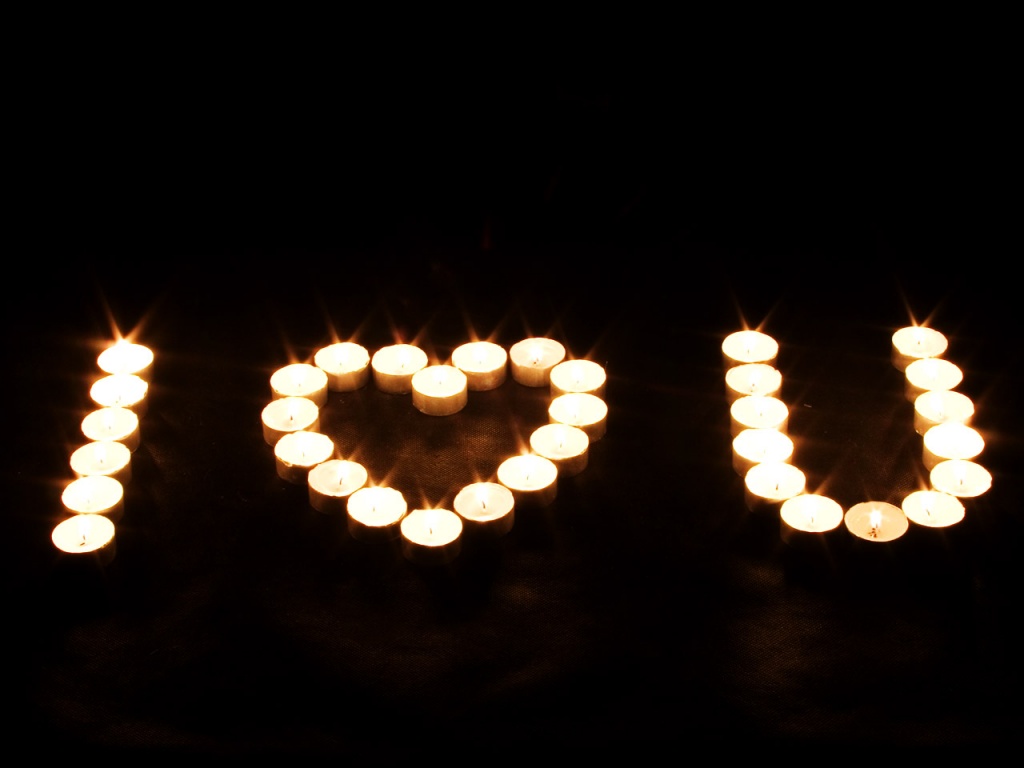 I love you обои