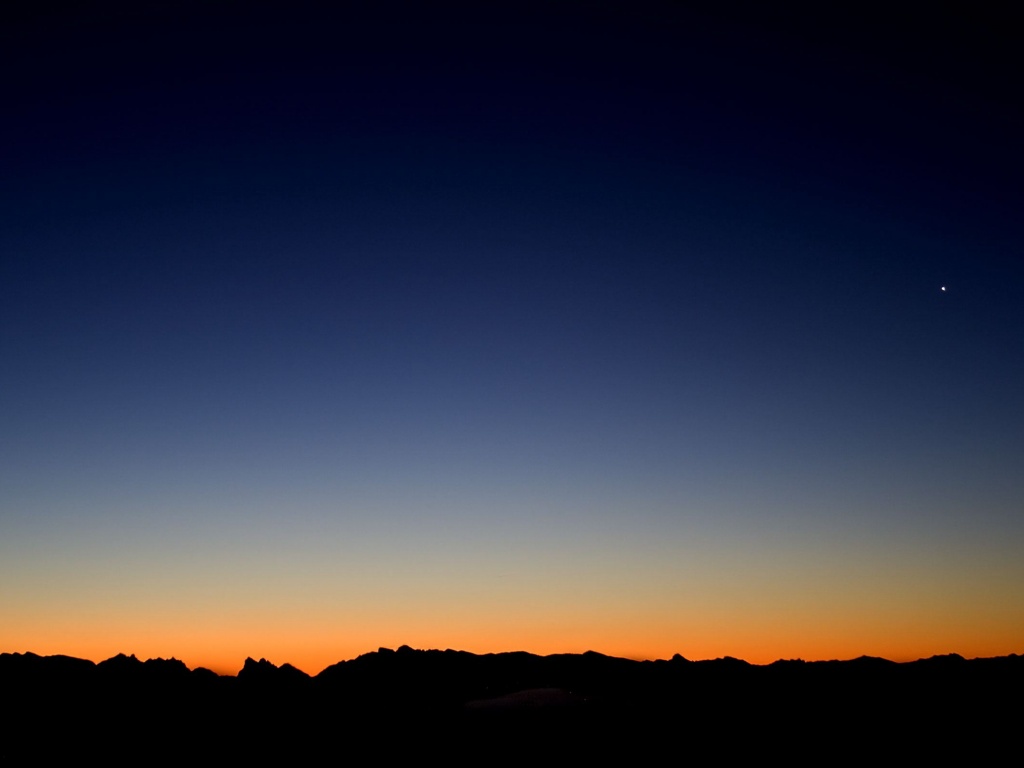 Сказочный закат обои