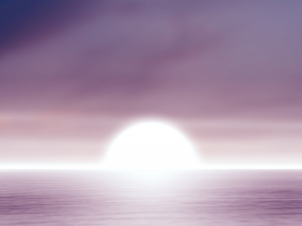 Нереальный закат обои