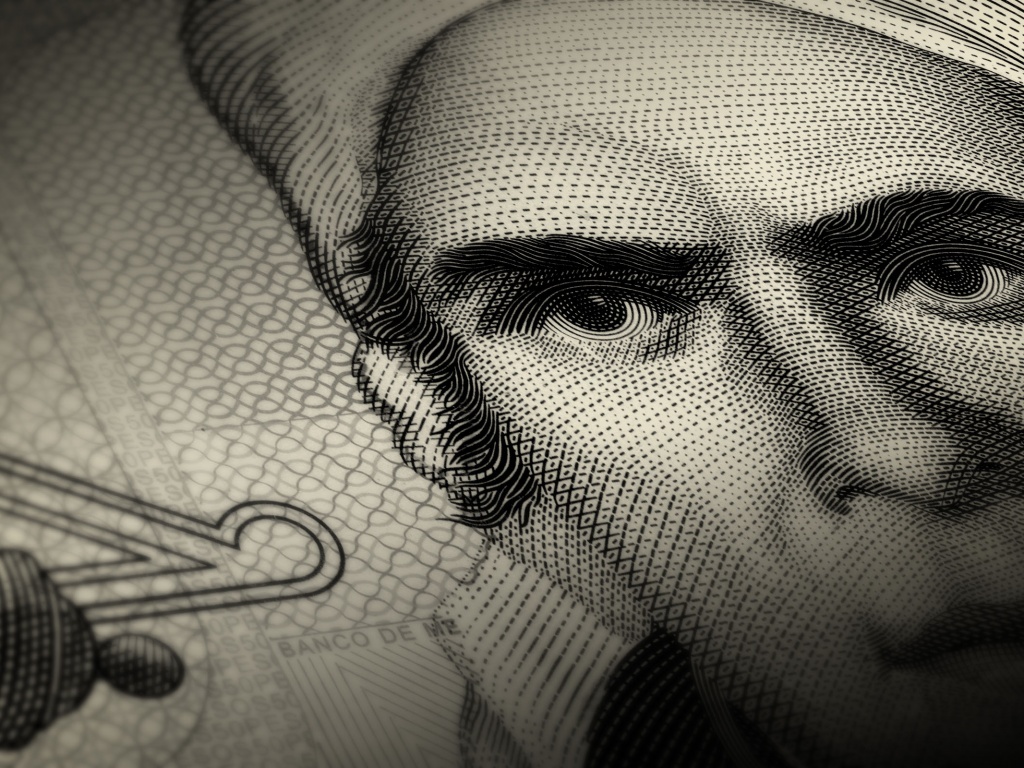 Мексиканская банкнота обои