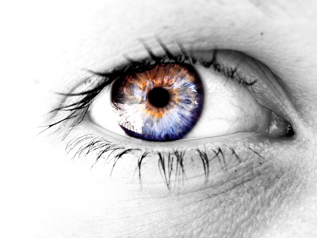 Широко раскрытые глаза обои