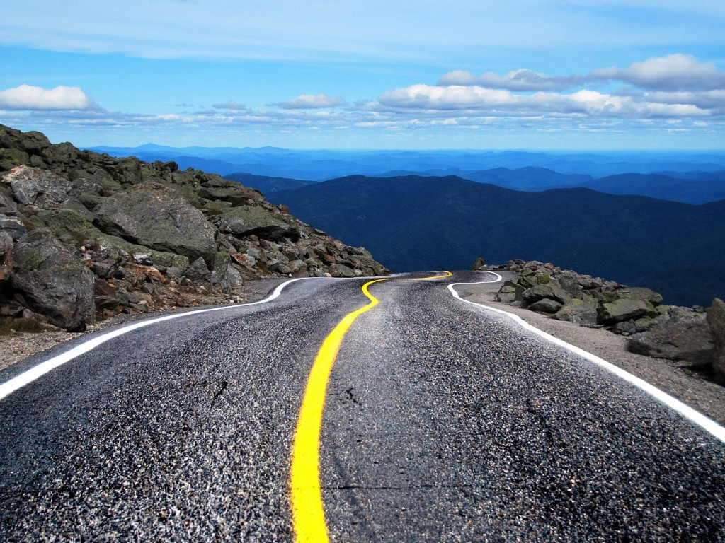 Горная дорога обои