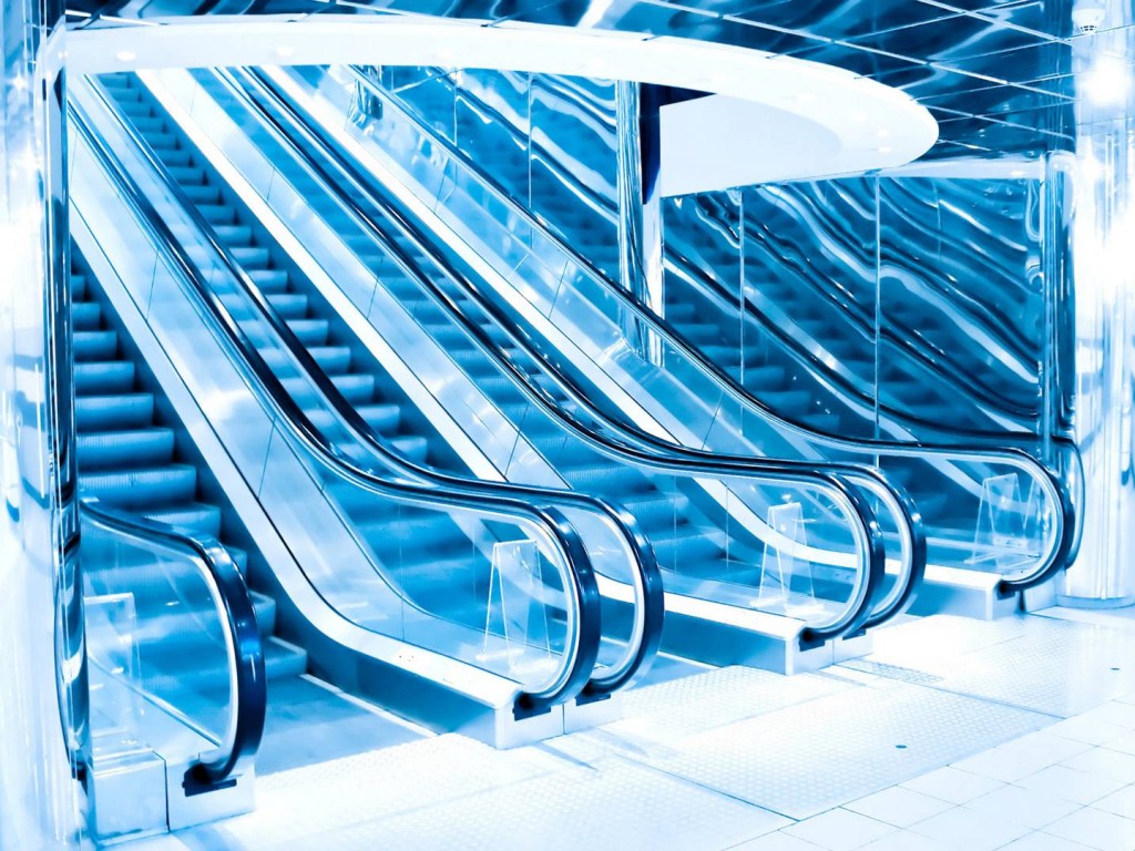 Современный эскалатор обои