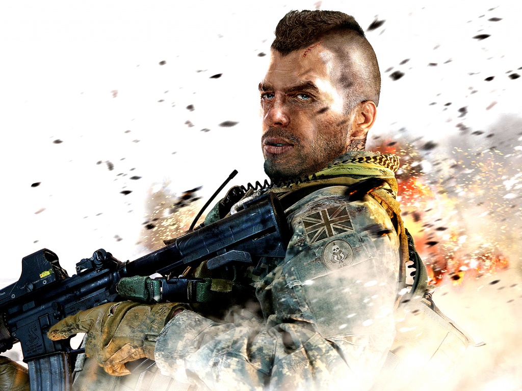 Солдат из COD Modern Warfare обои