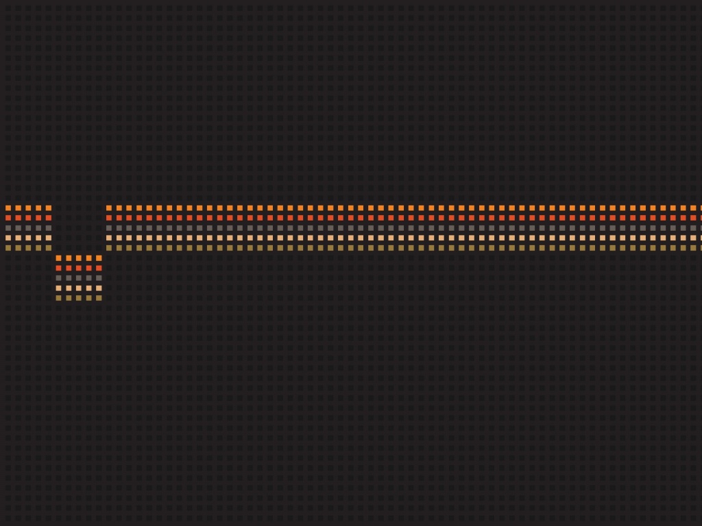 Пиксельная радуга обои