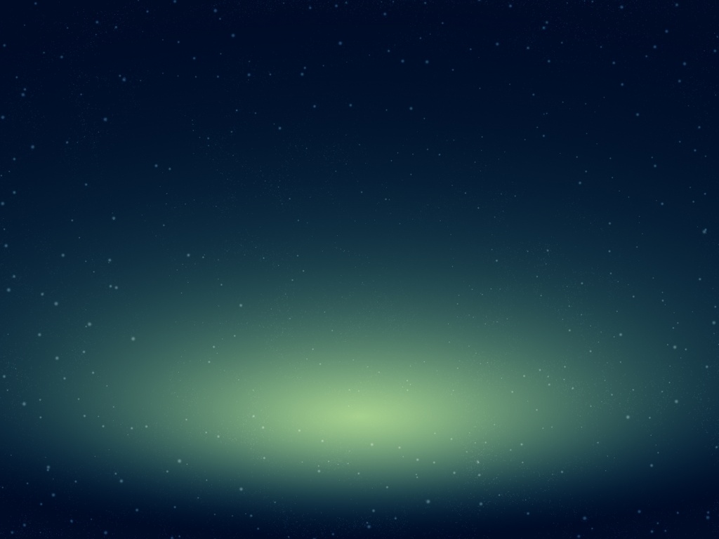 Свечение в ночном небе обои