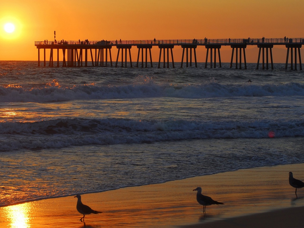 Морская терасса обои