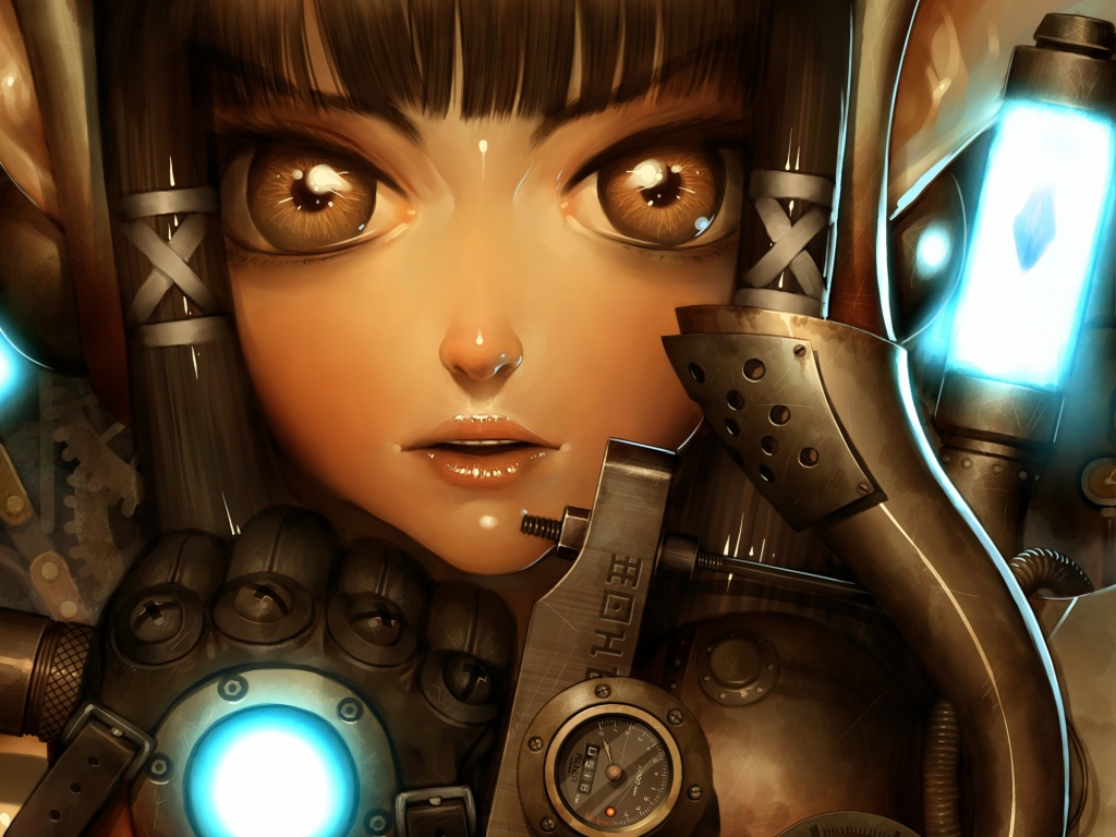 Технологичная лоли обои