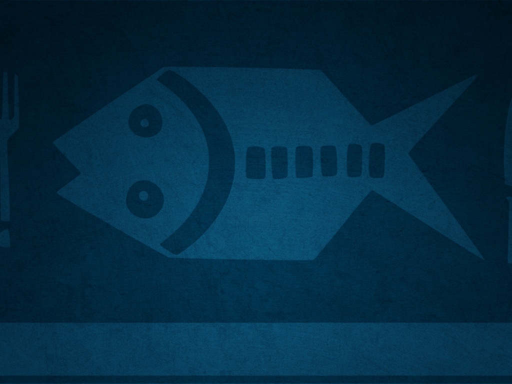 Вилка слева, нож справа обои