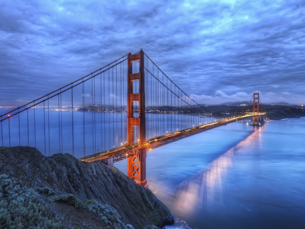 Мост Золотые Ворота обои