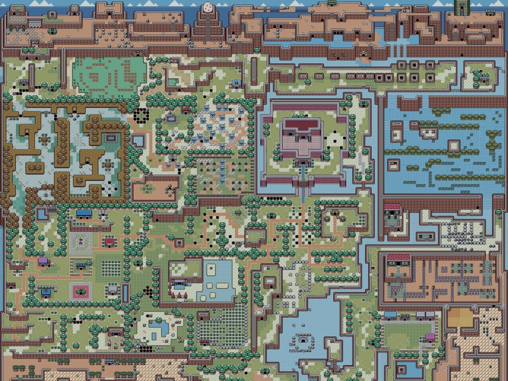 Пиксельный мир обои