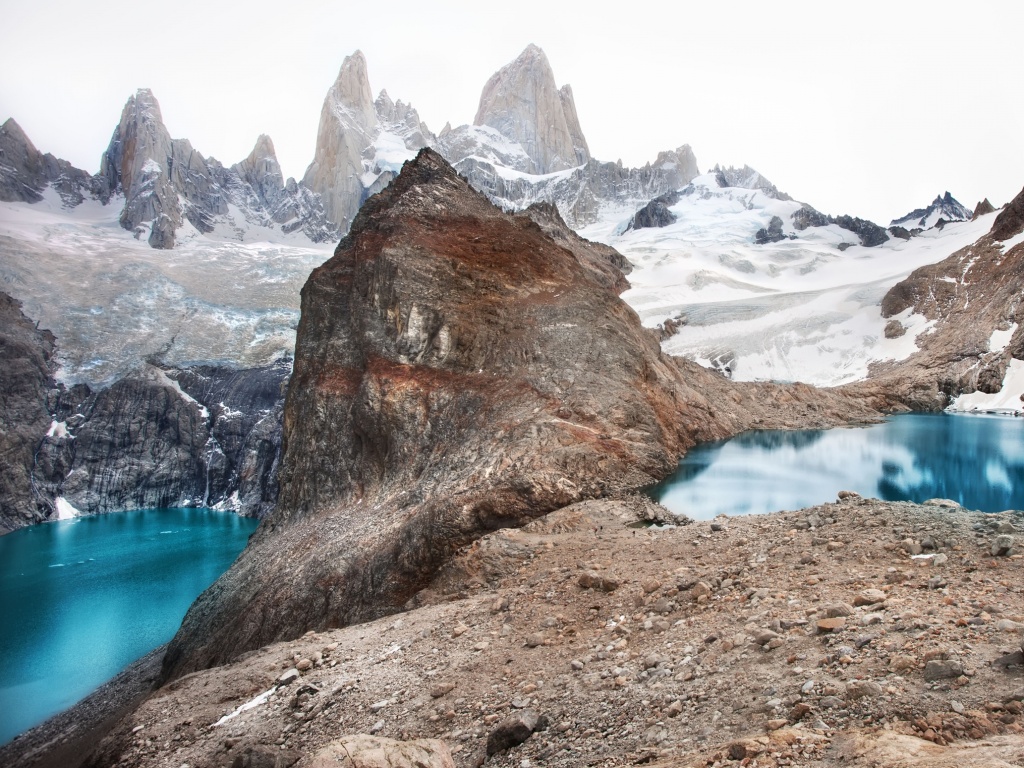 Горные озера обои