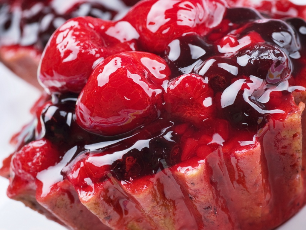 Восхитительная корзиночка с фруктами обои