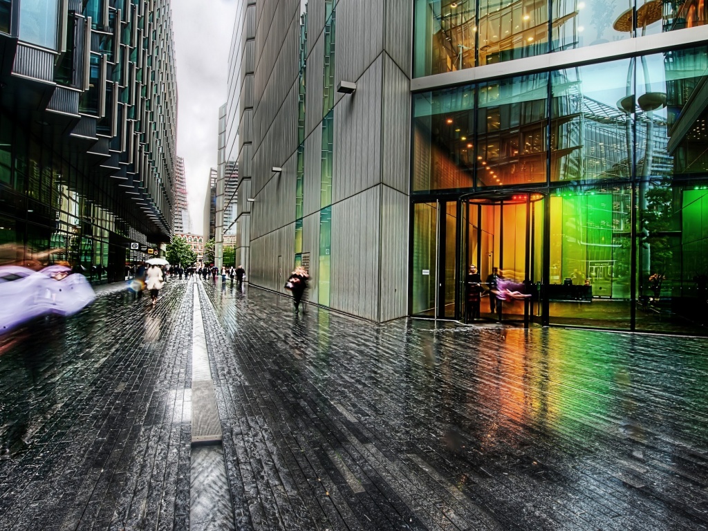 Улица в Англии обои