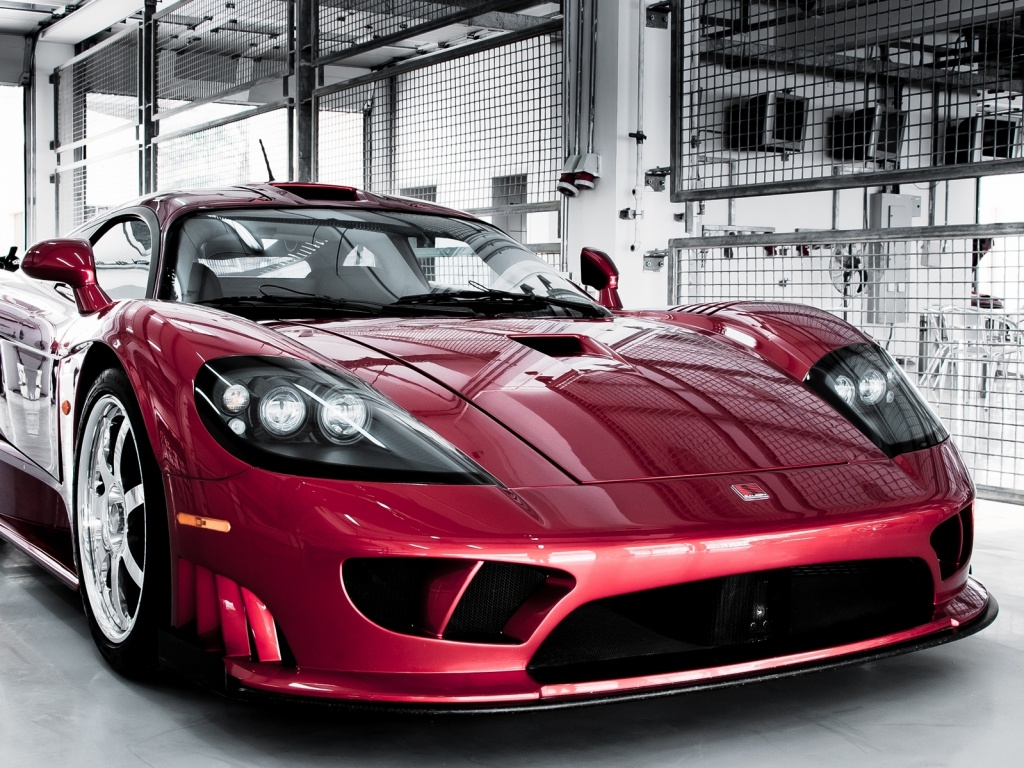 Суперкар бордового цвета обои